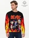 Мужской лонгслив базовый / AC DC HIGHWAY TO HELL
