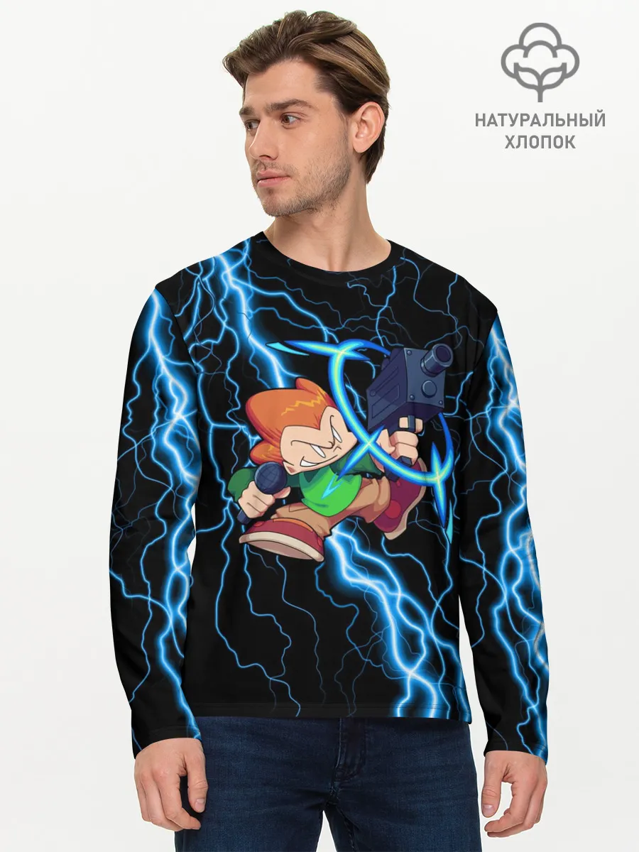 Мужской лонгслив базовый / Пико