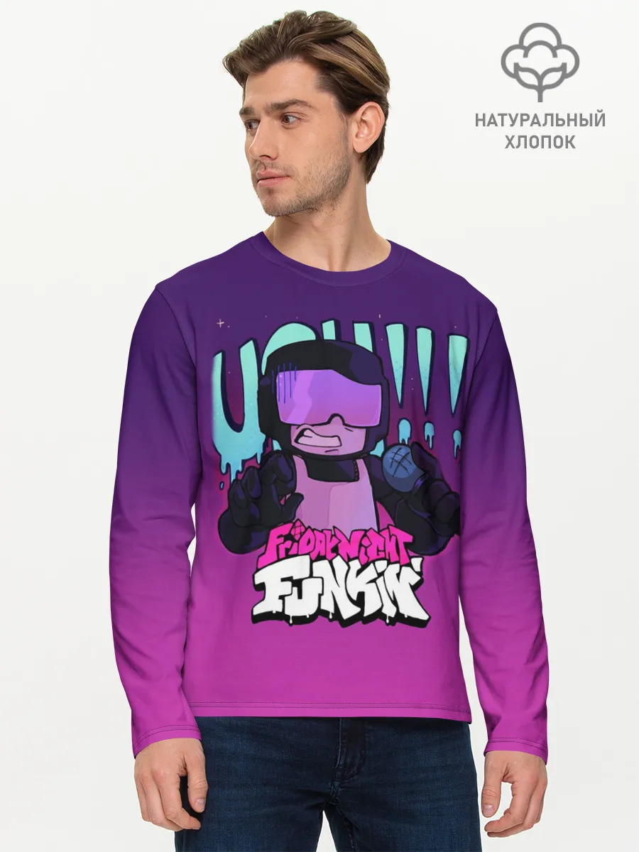 Мужской лонгслив базовый / Сержант Джон Капитан