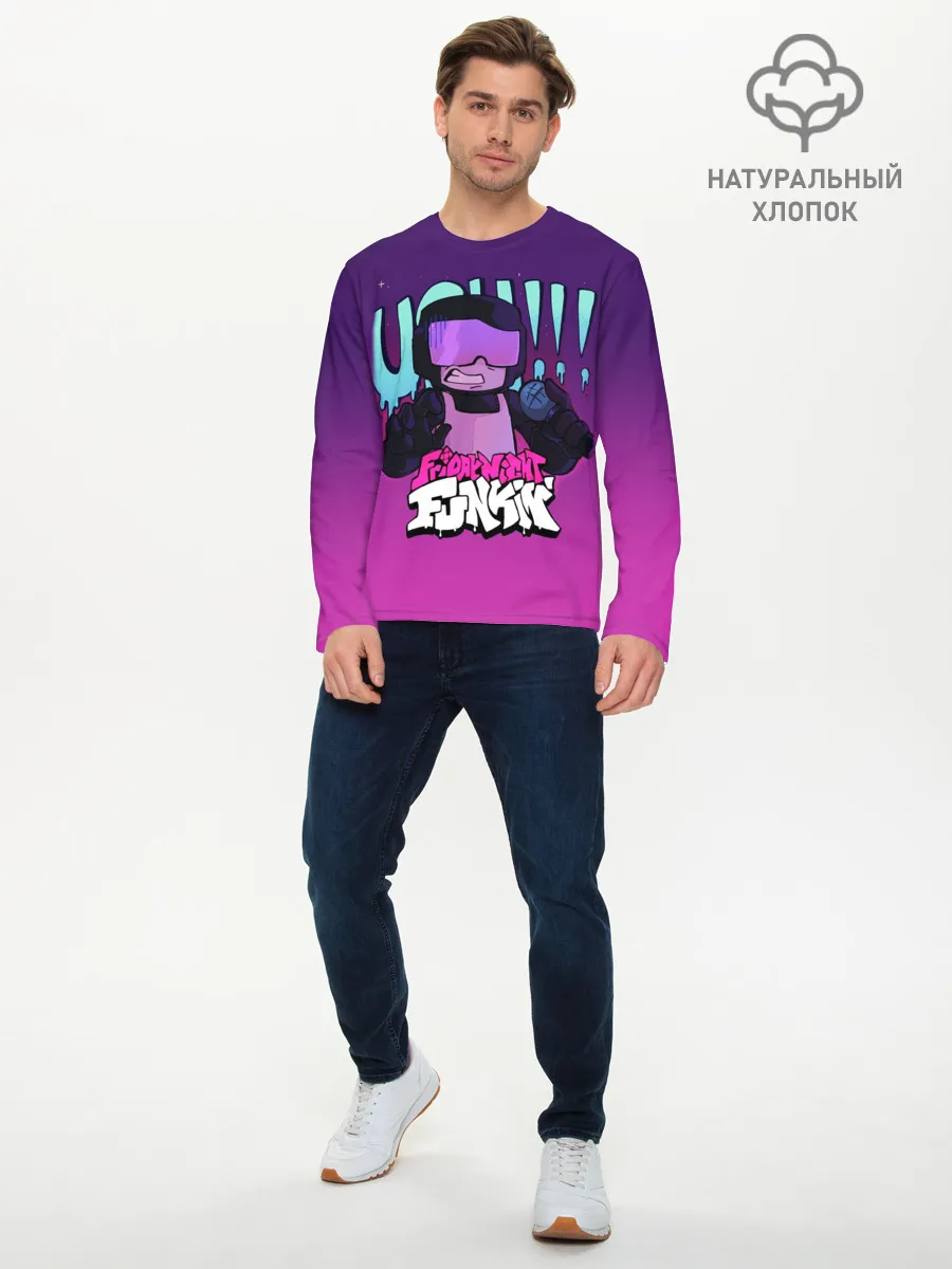 Мужской лонгслив базовый / Сержант Джон Капитан