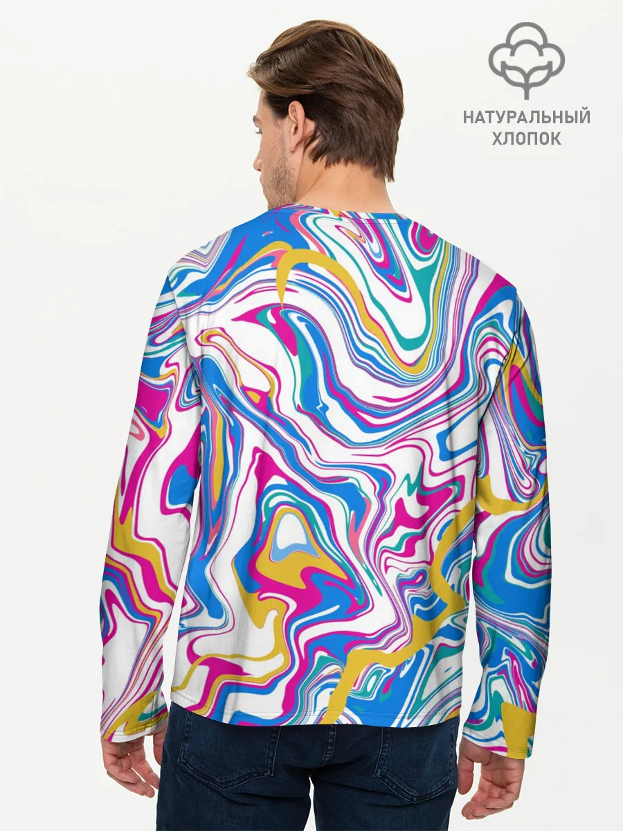 Мужской лонгслив базовый / Floppa Art