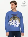 Мужской лонгслив базовый / Big Cat Floppa