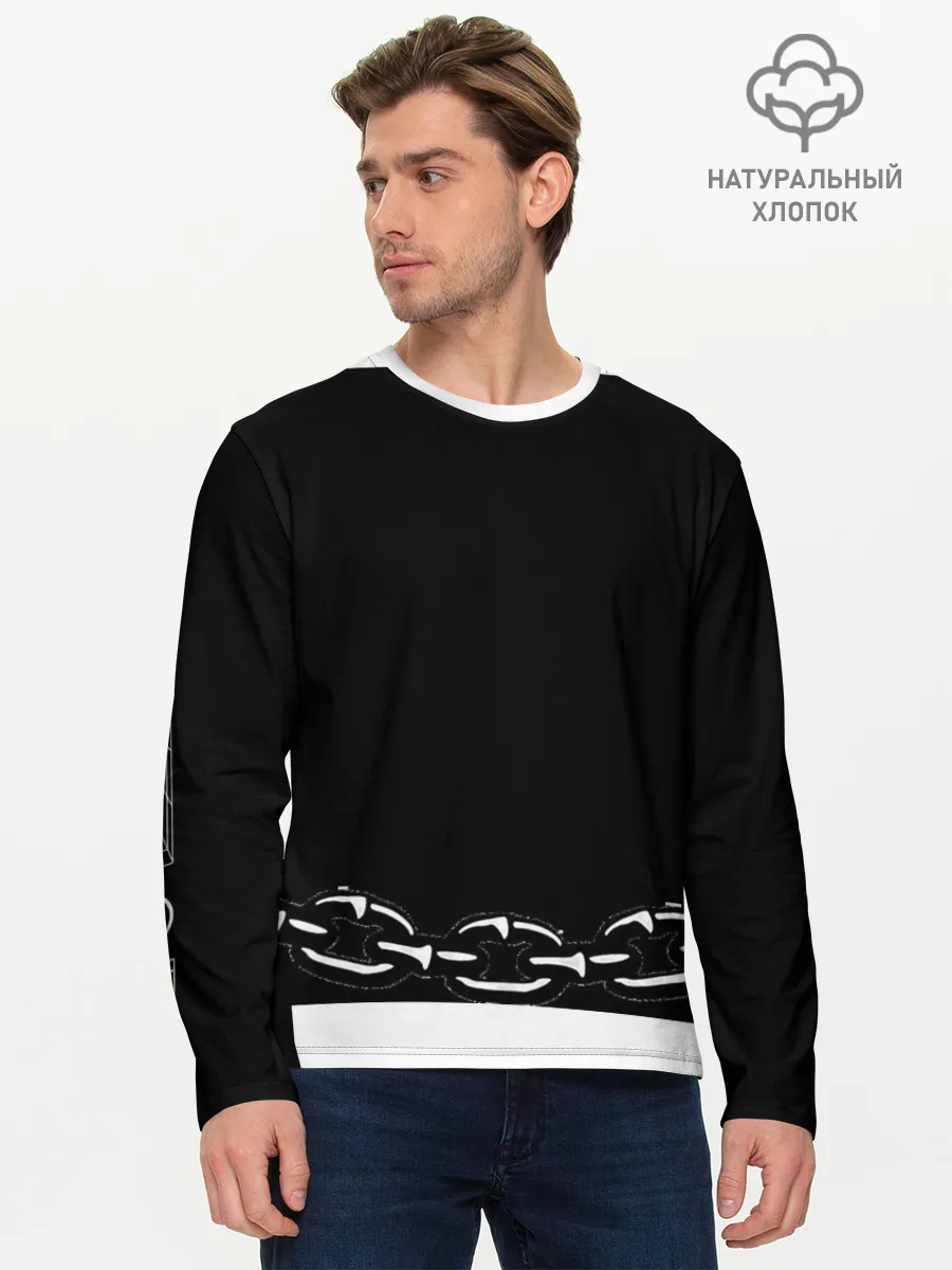 Мужской лонгслив базовый / Eagle