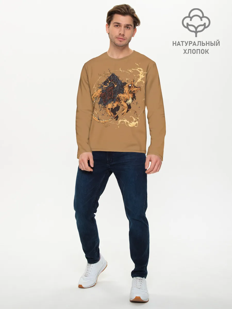 Мужской лонгслив базовый / Дом Чермандера