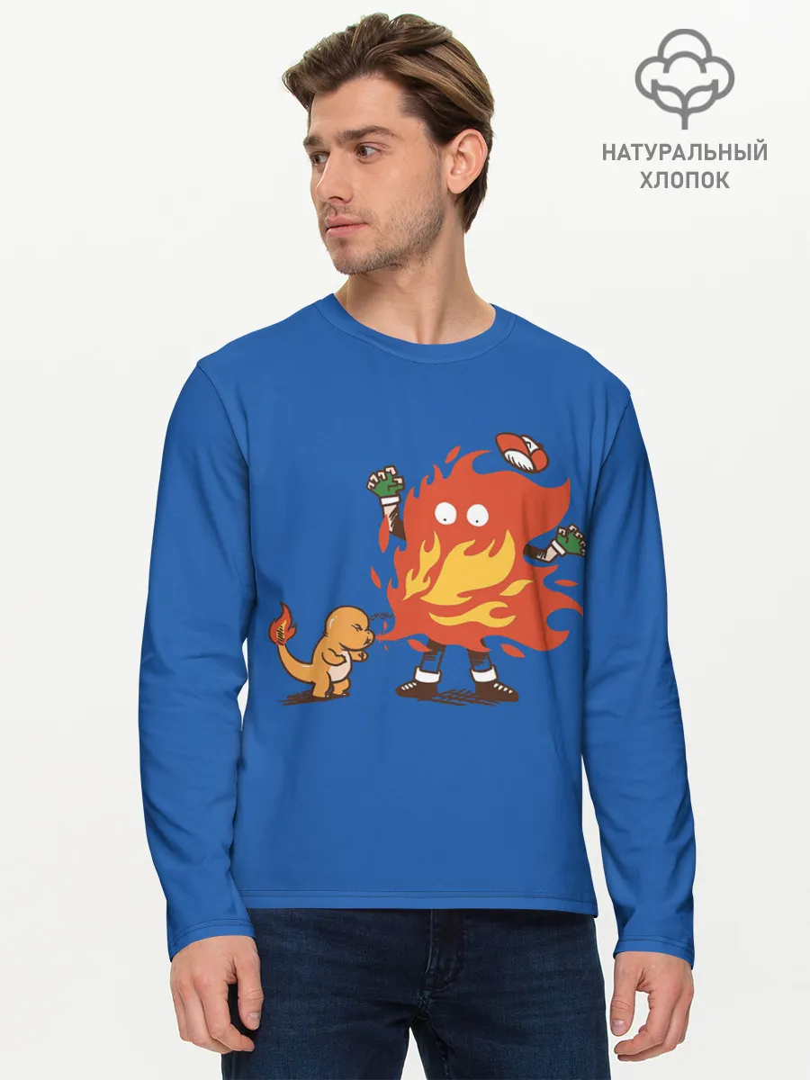 Мужской лонгслив базовый / Строптивый Чермандер