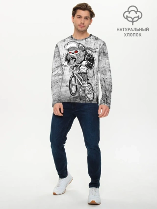 Мужской лонгслив базовый / Junk Ride