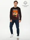 Мужской лонгслив базовый / MINECRAFT | МАЙНКРАФТ