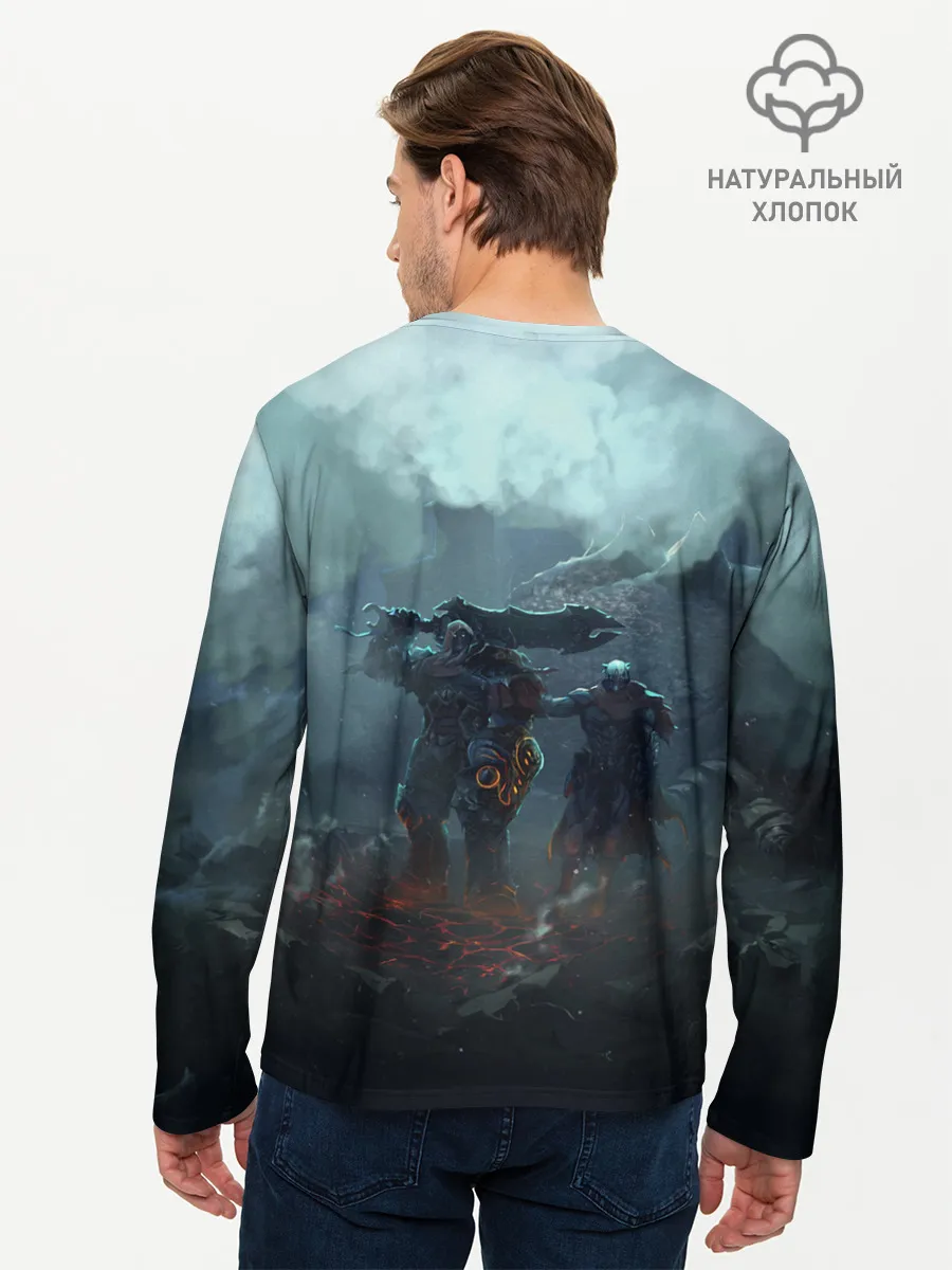 Мужской лонгслив базовый / Darksiders | Гнев Войны