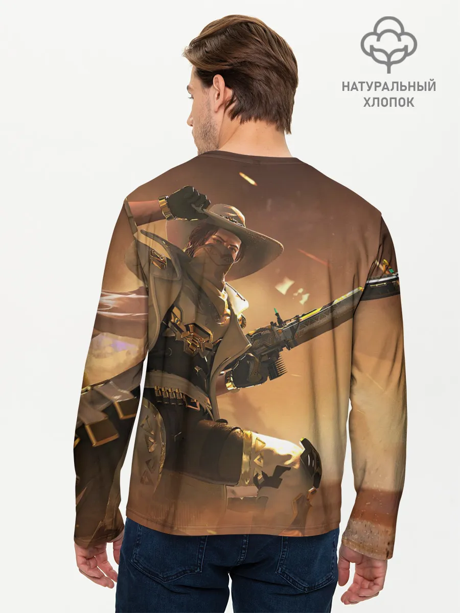 Мужской лонгслив базовый / FREE FIRE