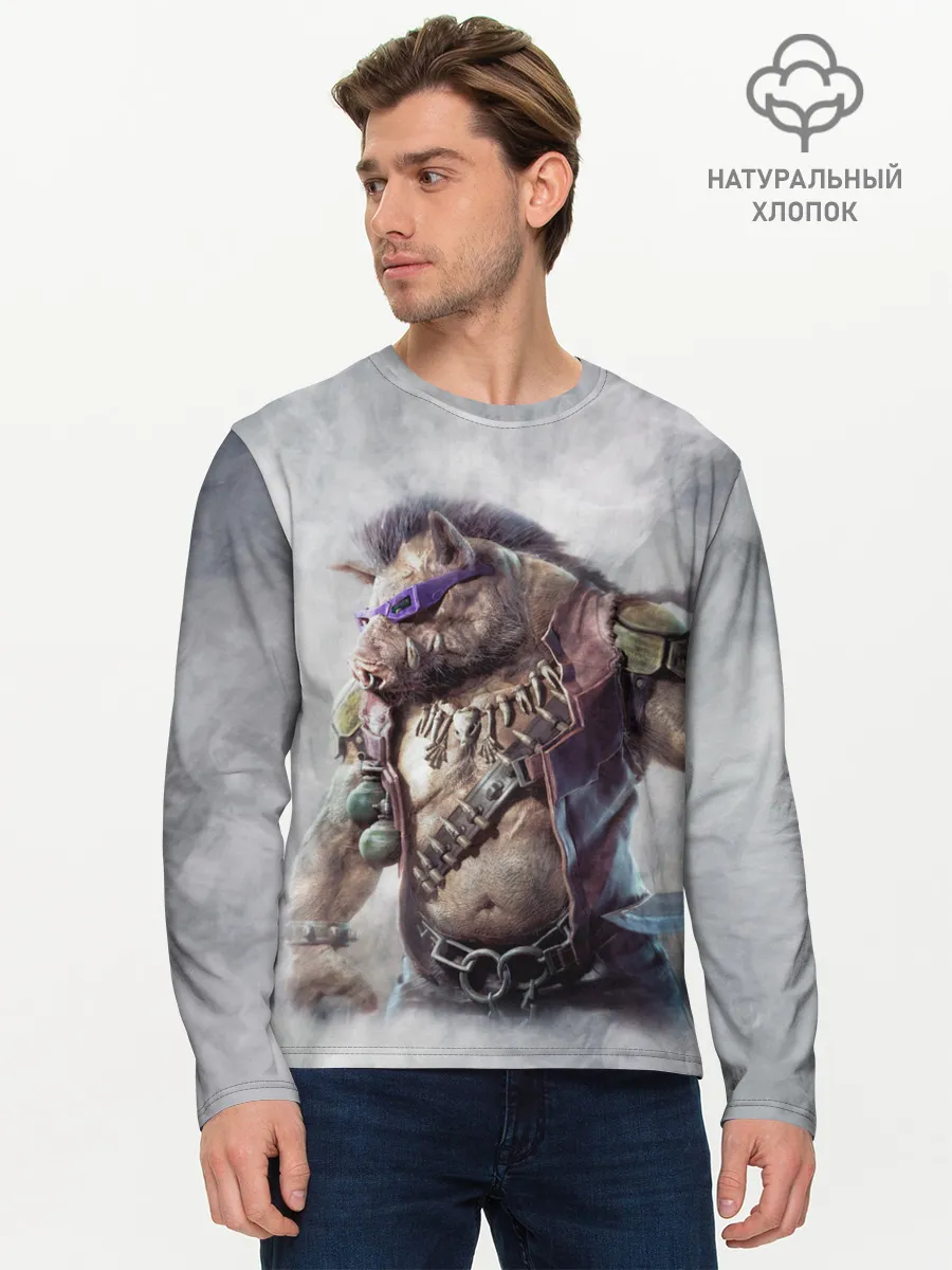 Мужской лонгслив базовый / БИБОП | BIBOP | TNT