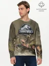 Мужской лонгслив базовый / Jurassic World | Мир Юрского Периода