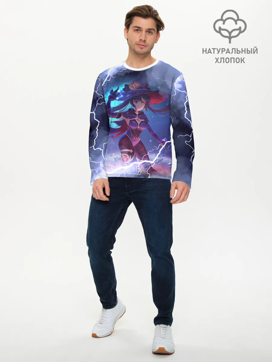 Мужской лонгслив базовый / Genshin Impact | Геншин Импакт