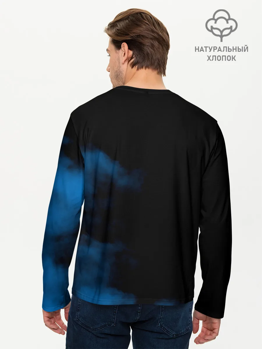 Мужской лонгслив базовый / Пикник СТЕКЛО