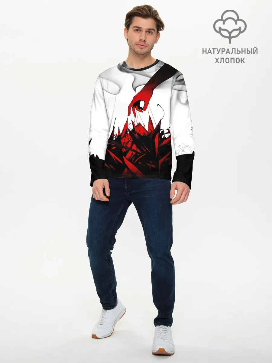 Мужской лонгслив базовый / SCP 162