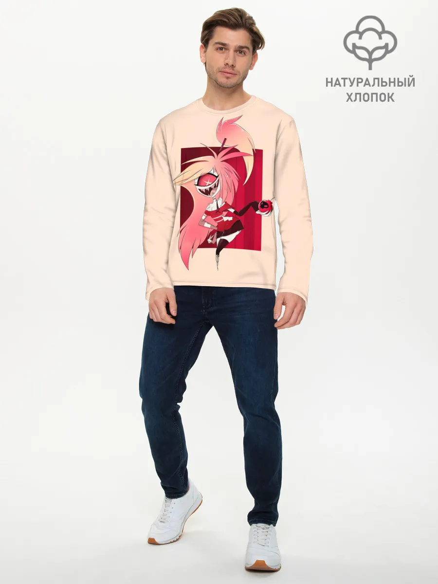 Мужской лонгслив базовый / Милаха Черри