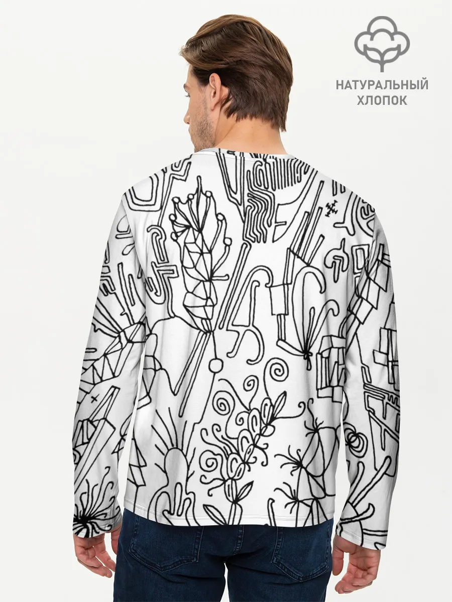 Мужской лонгслив базовый / Точка воображения