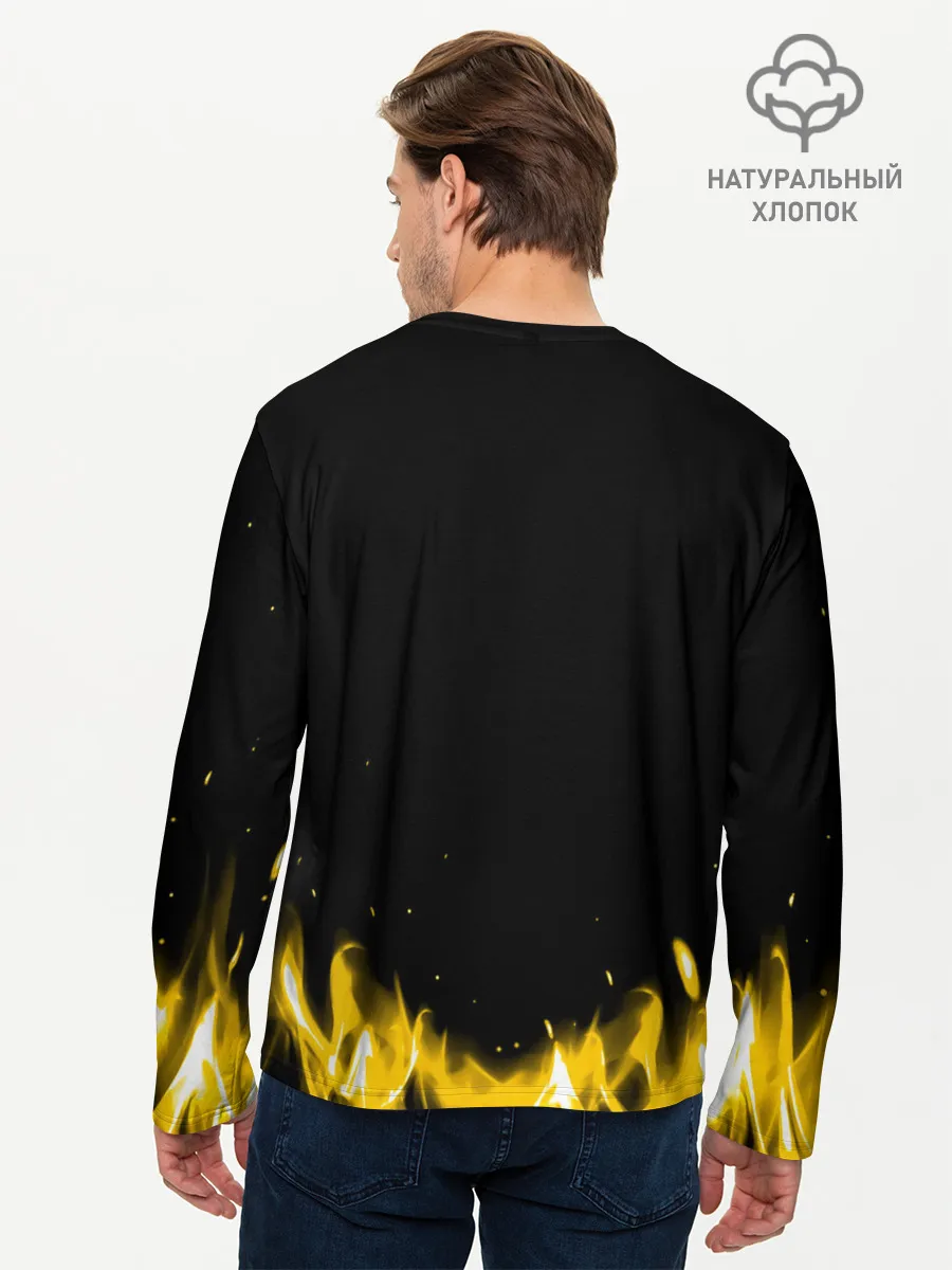 Мужской лонгслив базовый / Ария - Герой асфальта