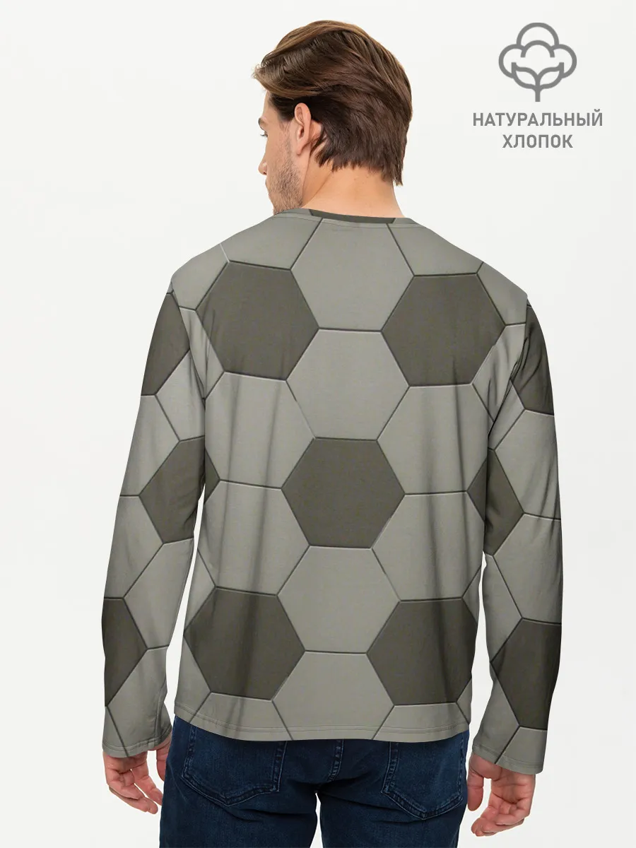 Мужской лонгслив базовый / ФУТБОЛЬНЫЙ МЯЧ