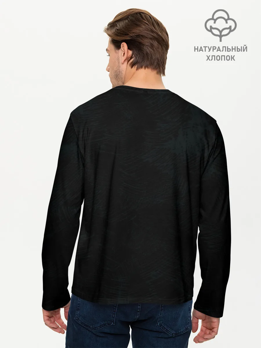 Мужской лонгслив базовый / Леви Аккерман Атака на титанов