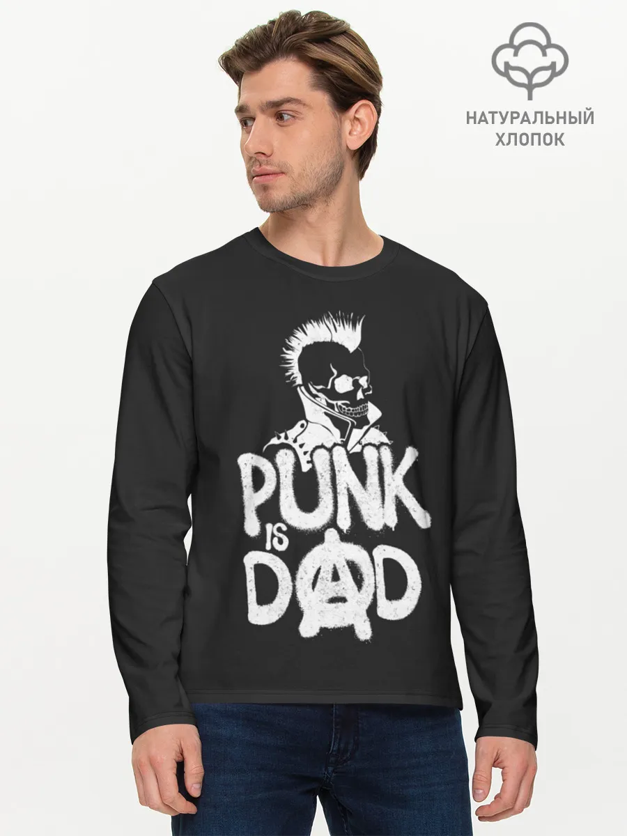 Мужской лонгслив базовый / Граффити Панки
