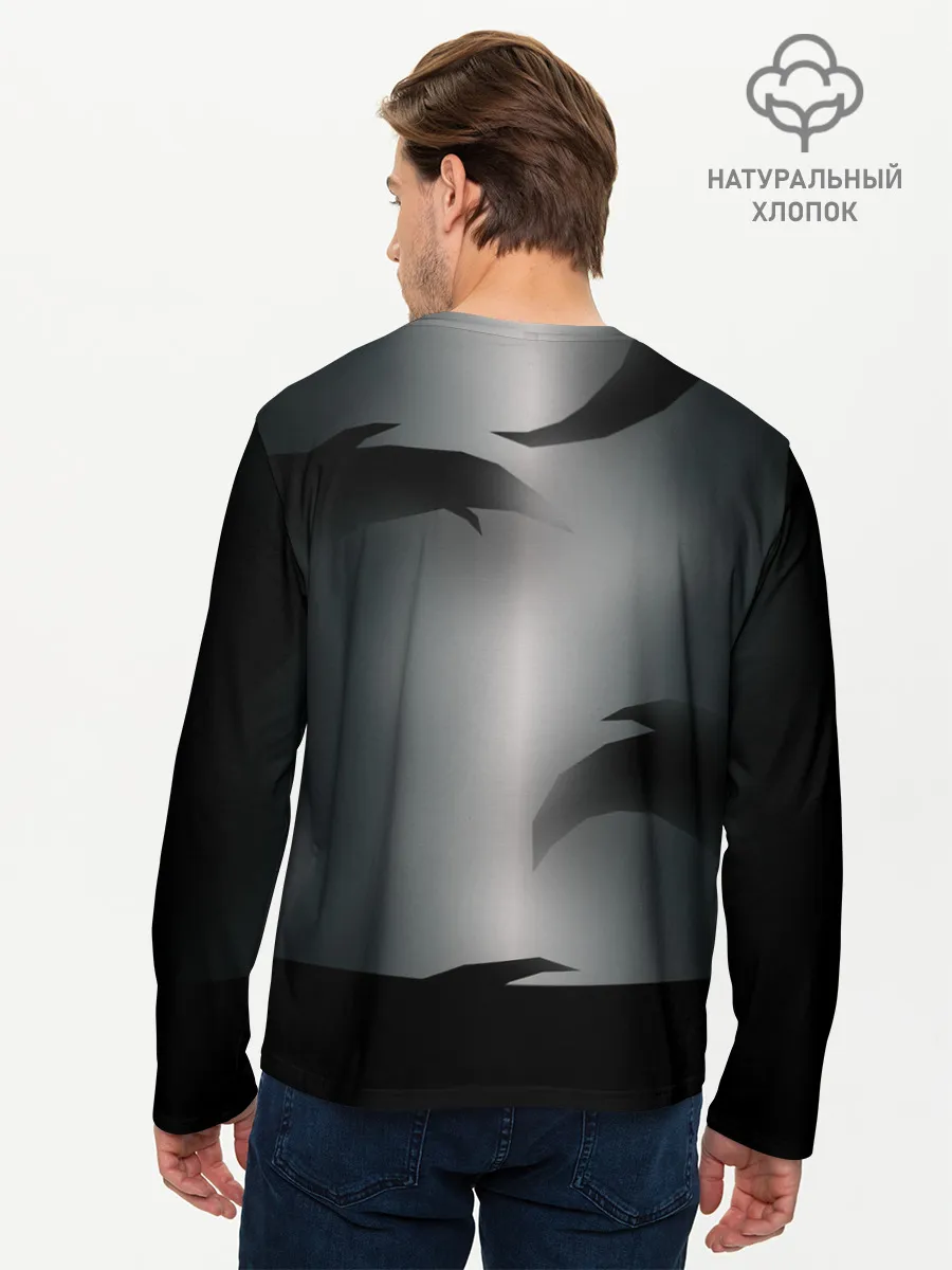 Мужской лонгслив базовый / Hollow Knight