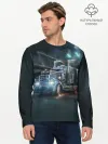 Мужской лонгслив базовый / Neo truck
