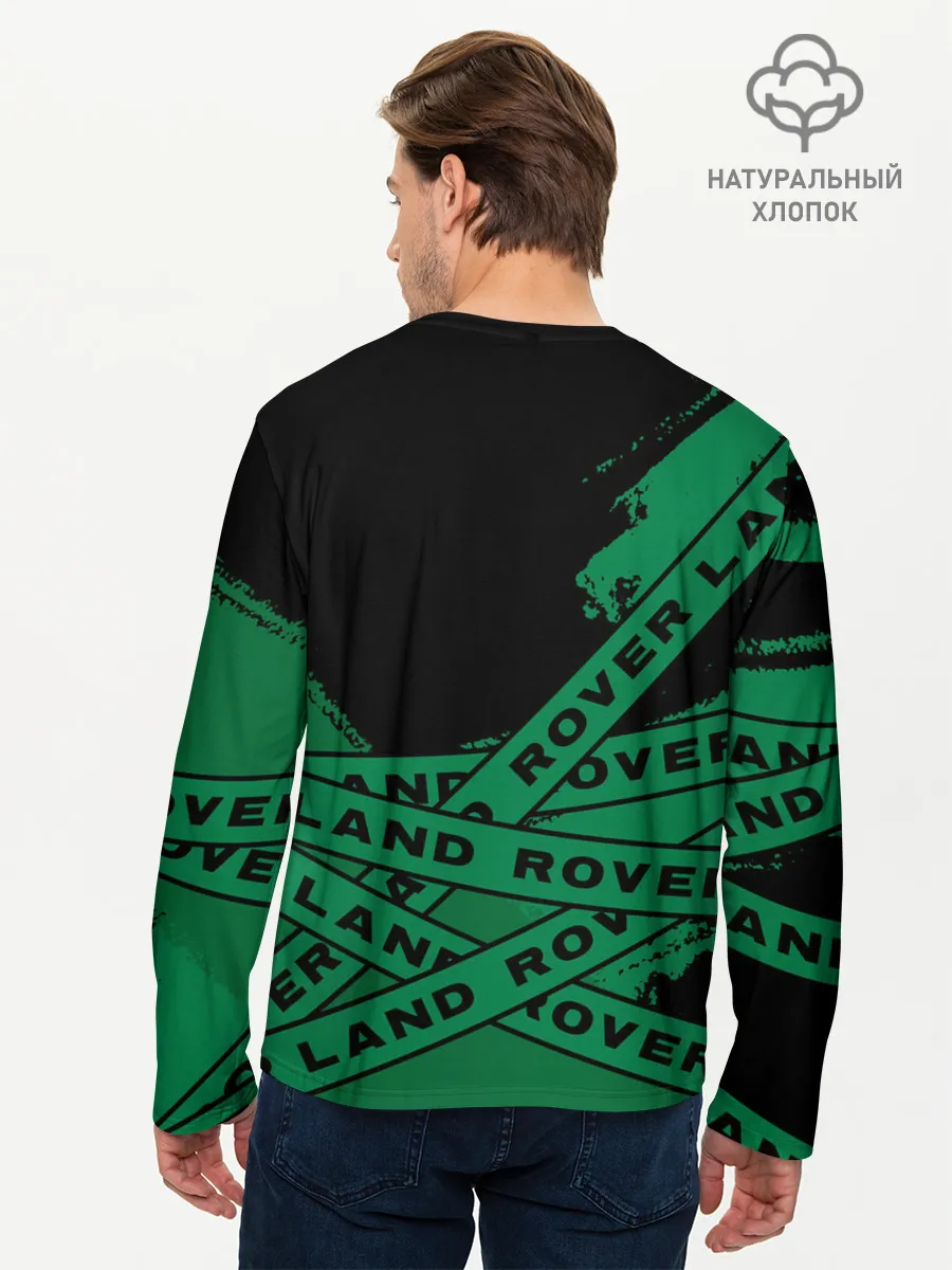Мужской лонгслив базовый / Land Rover - Strokes