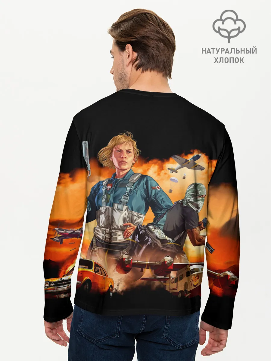 Мужской лонгслив базовый / GTA Online