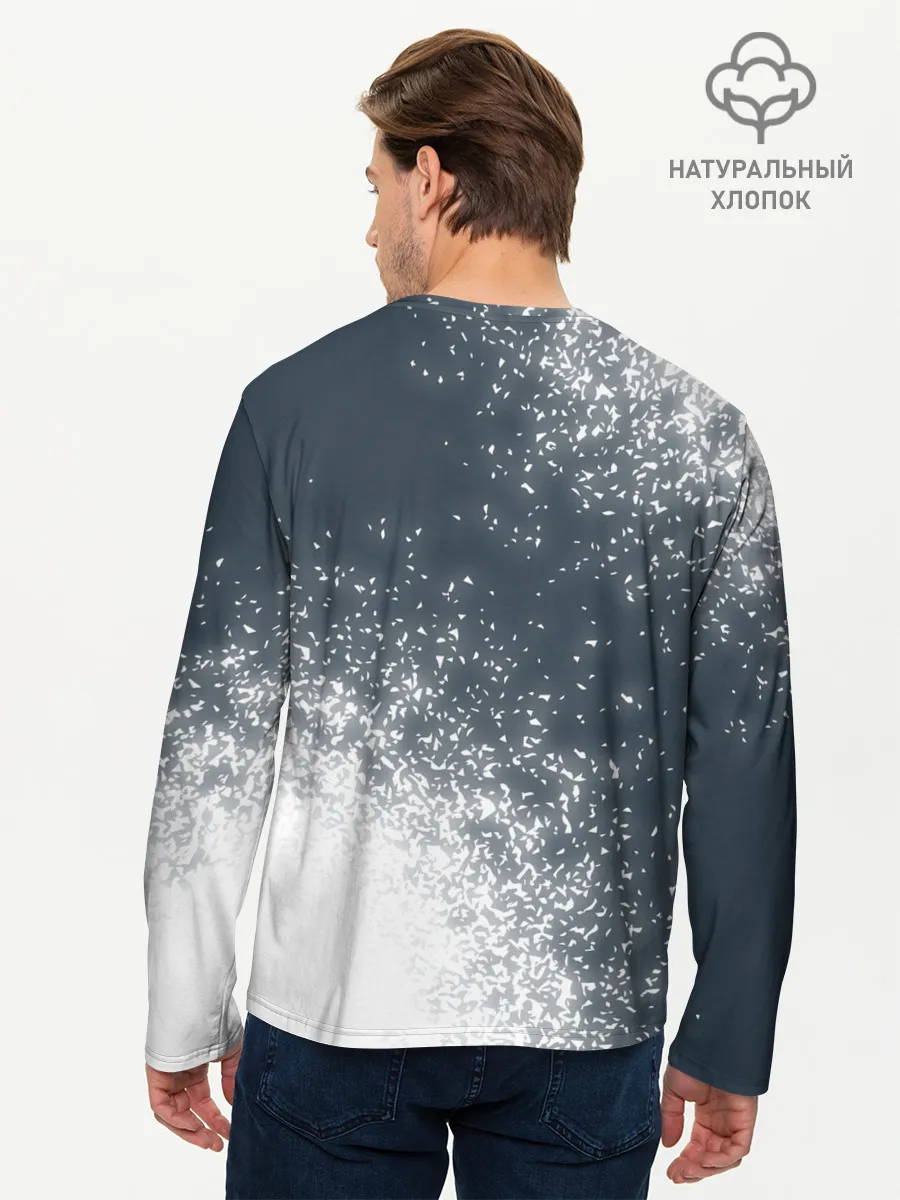 Мужской лонгслив базовый / Мазда - Спрей