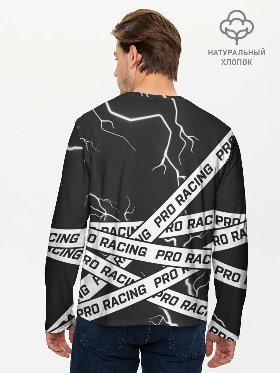 Мужской лонгслив базовый / Peugeot - Racing