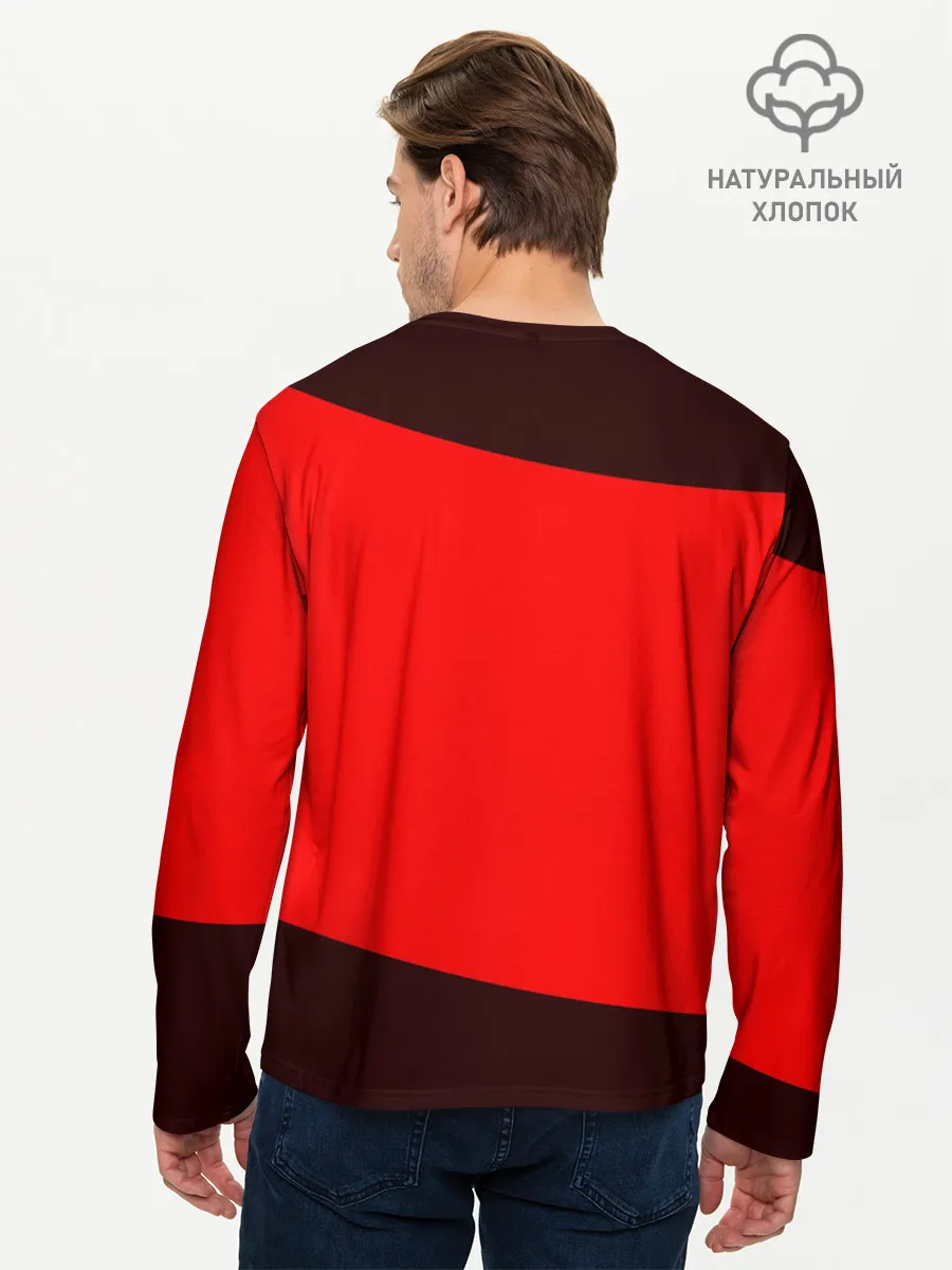 Мужской лонгслив базовый / Skoda - Racing