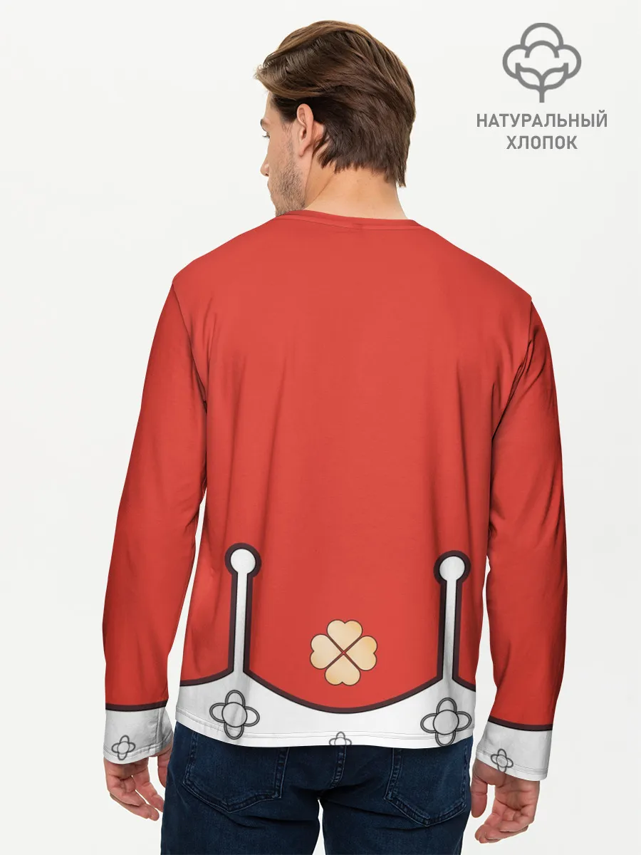 Мужской лонгслив базовый / КОСТЮМ КЛИ | ГЕНШИН ИМПАКТ