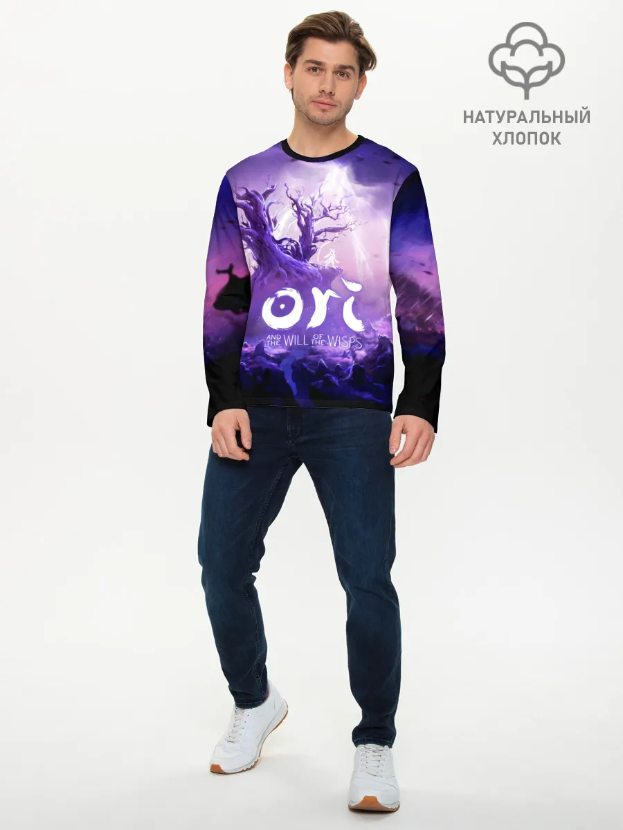 Мужской лонгслив базовый / Ori and the Will of the Wisps