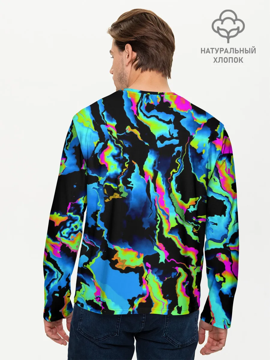 Мужской лонгслив базовый / Странное дерево