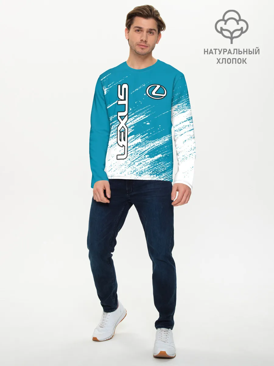 Мужской лонгслив базовый / Лексус / Lexus