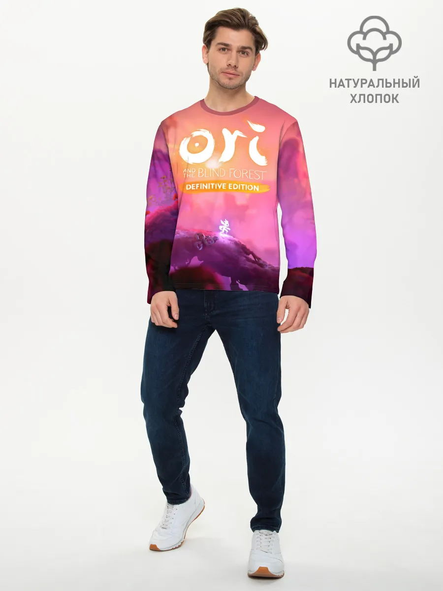 Мужской лонгслив базовый / Ori and the Will of the Wisps