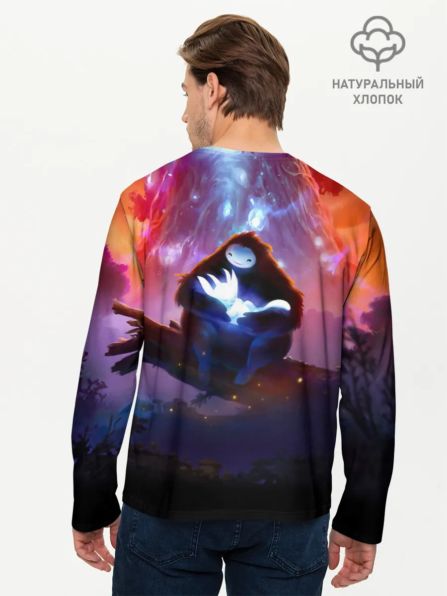 Мужской лонгслив базовый / Ori and the Will of the Wisps