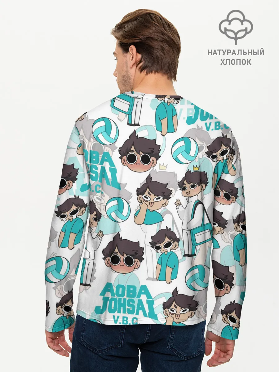 Мужской лонгслив базовый / ТООРУ ОЙКАВА / OIKAWA TORU