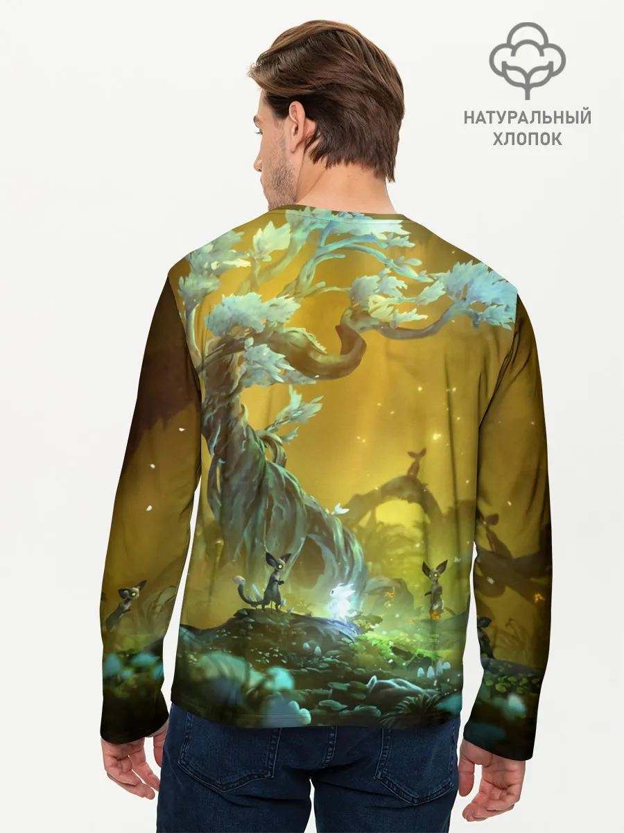 Мужской лонгслив базовый / Ori and the Will of the Wisps