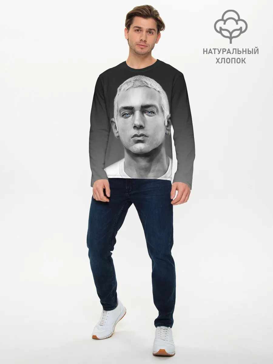 Мужской лонгслив базовый / EMINEM | ЭМИНЕМ
