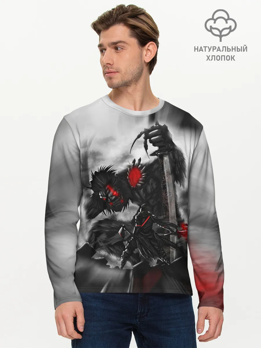 Мужской лонгслив базовый / Sekiro shadows die twice