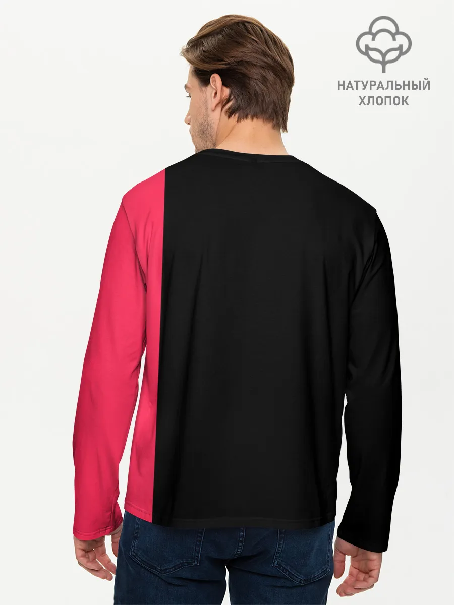 Мужской лонгслив базовый / SONIC X | DARK SONIC