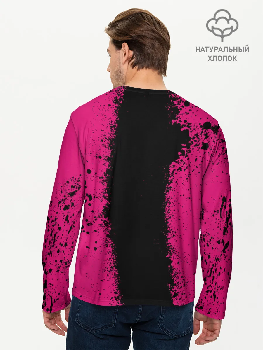 Мужской лонгслив базовый / CYBERPUNK 2077 | DEMON