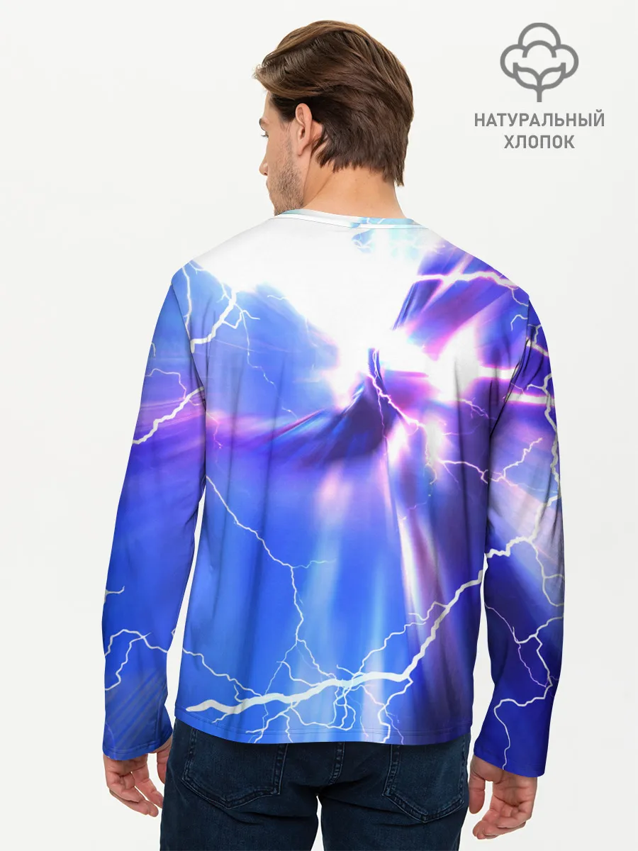 Мужской лонгслив базовый / CYBERPUNK 2077 | КИБЕРПАНК