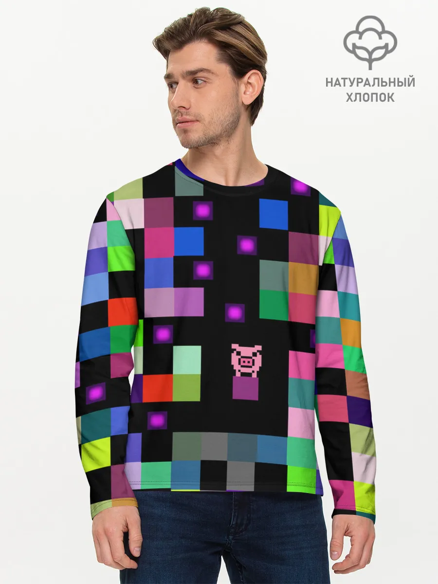 Мужской лонгслив базовый / Arcade Pig