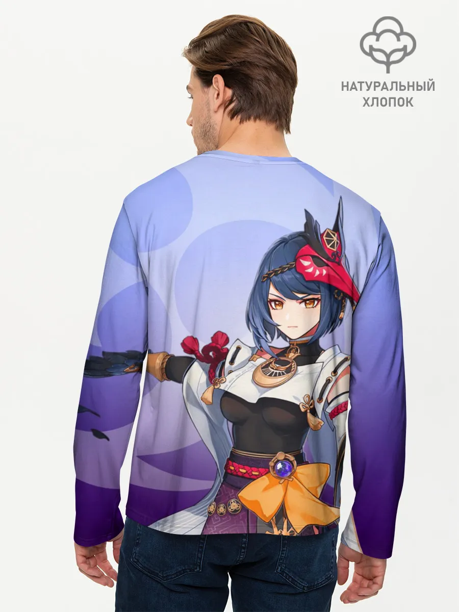 Мужской лонгслив базовый / Genshin Impact, Сара