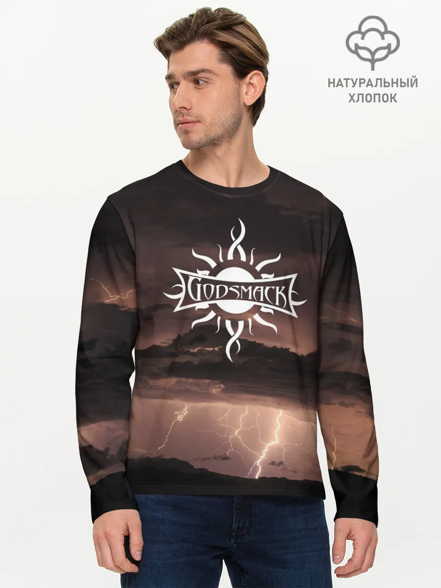Мужской лонгслив базовый / GODSMACK | ГОДСМАК