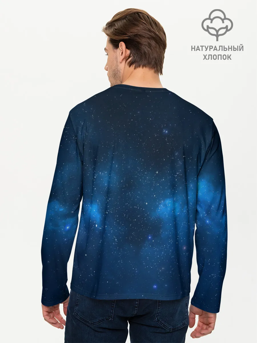 Мужской лонгслив базовый / Сейлор Мун | Космос