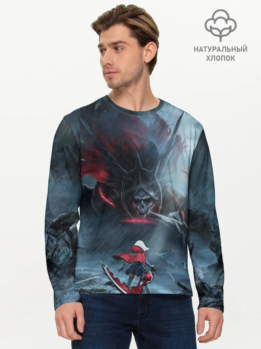 Мужской лонгслив базовый / Ай | Хранительница могил