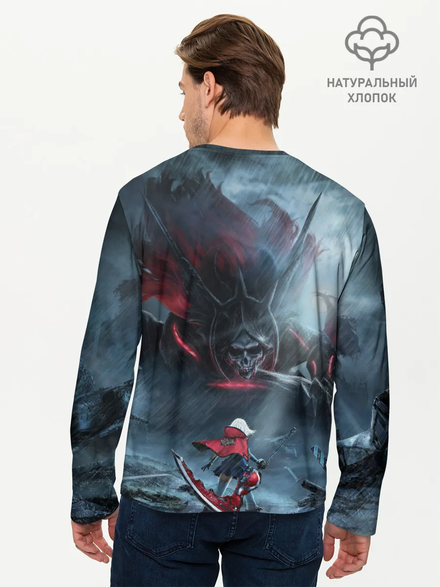 Мужской лонгслив базовый / Ай | Хранительница могил